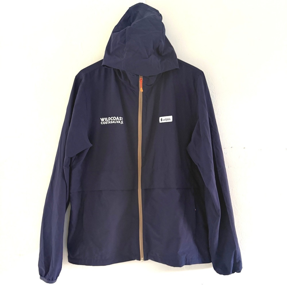Cotopaxi Men's Full Zip Viento Travel Jacket Blue Size Medium